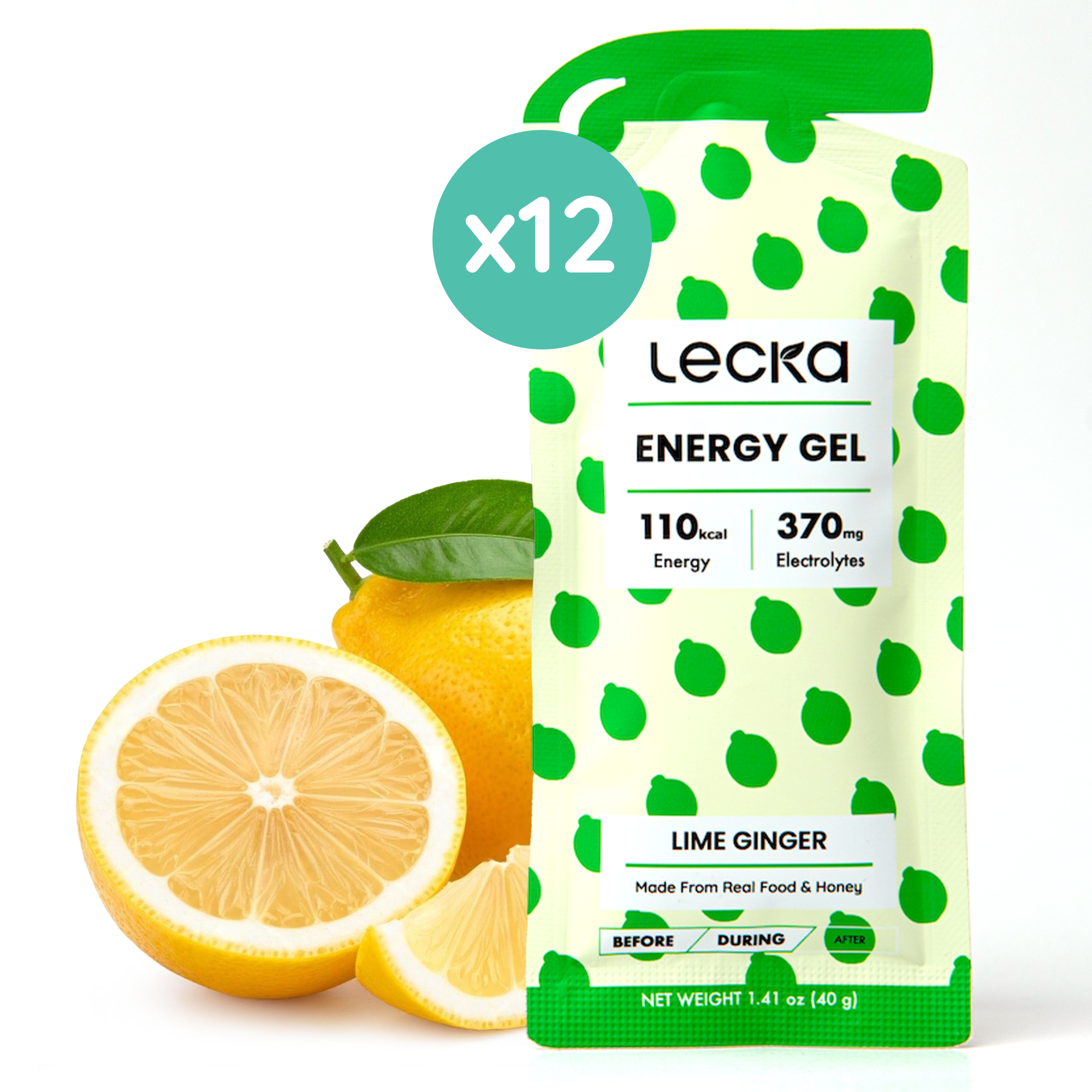 Energie Gel - Limette Ingwer