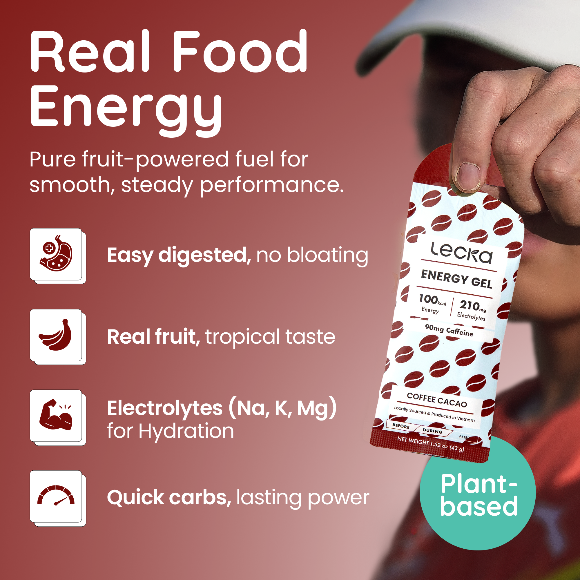 Energie Gel - Kaffee Kakao