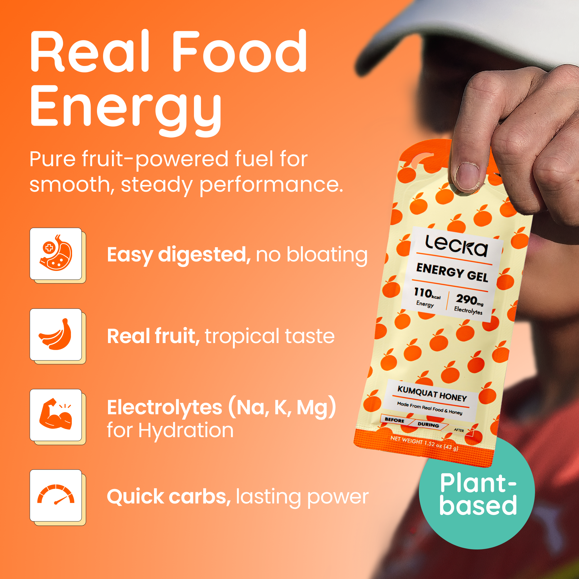 Energie Gel - Kumquat Honig